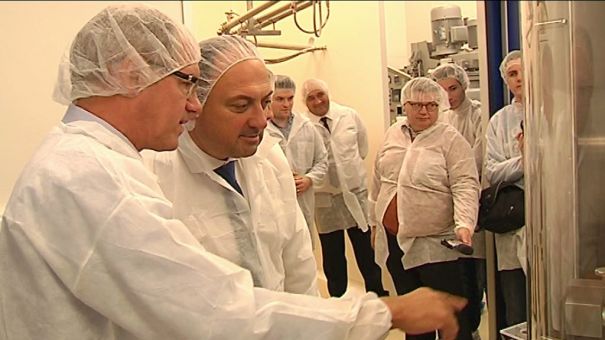 Marche : visite du ministre des PME Willy Borsus