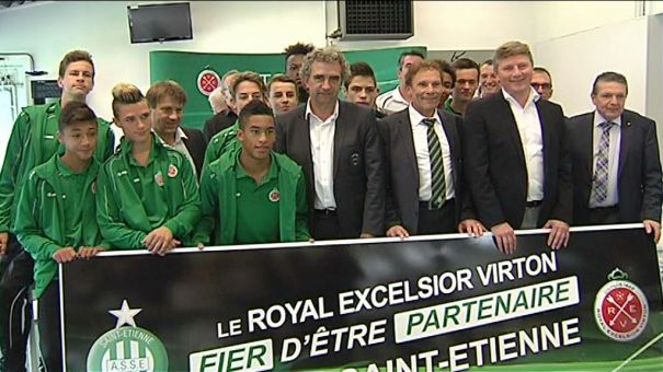 Virton : rapprochements avec Saint-Etienne (F)