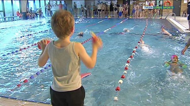 Natation : nage pour le Télévie à Jamoigne