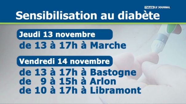 Hôpitaux: s'informer sur le diabète