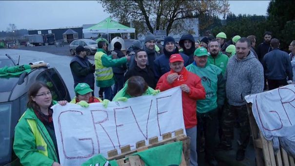 Bertrix. Un chef d'entreprise énervé par le piquet de grève