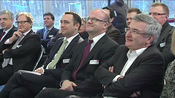 Aye (Marche) : Inauguration du CER sur le site de Novalis