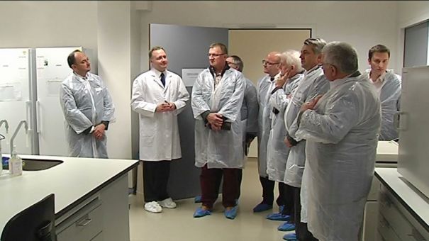 Marche. Inauguration du Novalis Business Center