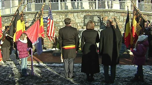 Noville : inauguration d'un monument souvenir