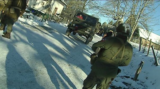 Manhay : Marche du souvenir et circuit en véhicules militaires