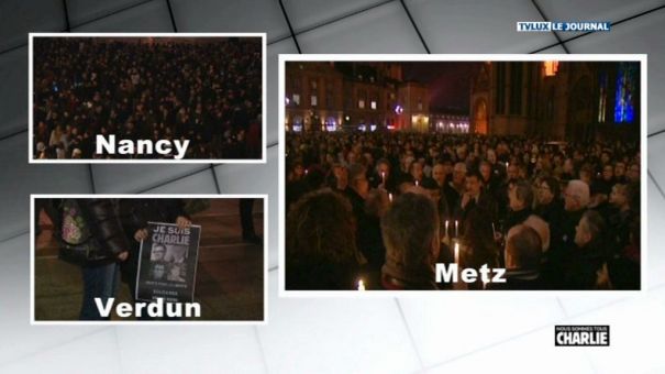 Charlie : hommages citoyens à Nancy, Metz et Verdun