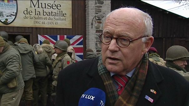 Le petit-fils de Patton au Musée d'Ennal