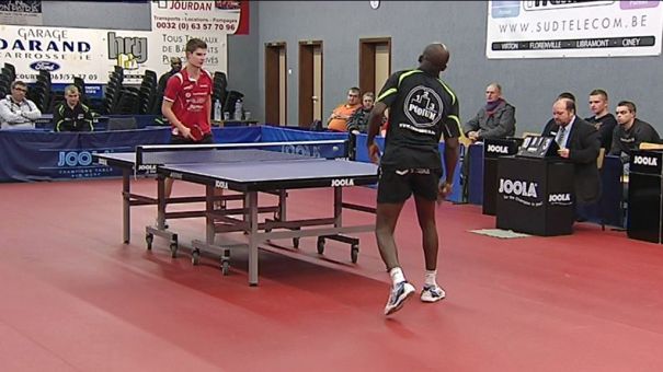 Tennis table : Virton  Nodo Ekeren (PO Superdivision)