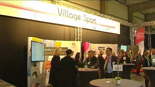 Village sportif au salon des mandataires à Marche-en-Famenne