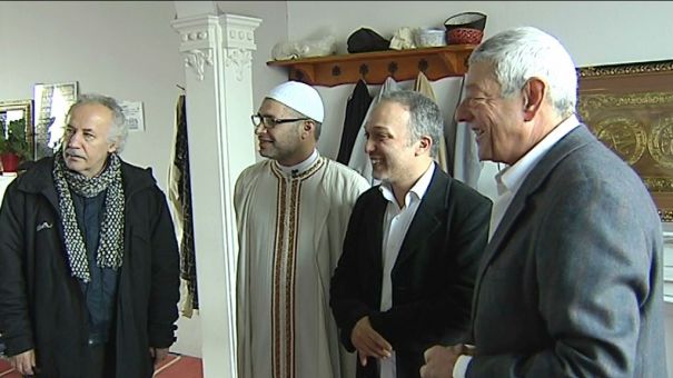 1ère visite du ministre du culte israélite à la mosquée