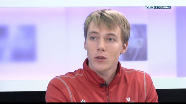 Julien Watrin, médaillé d'or et recordman du 4x400 indoor