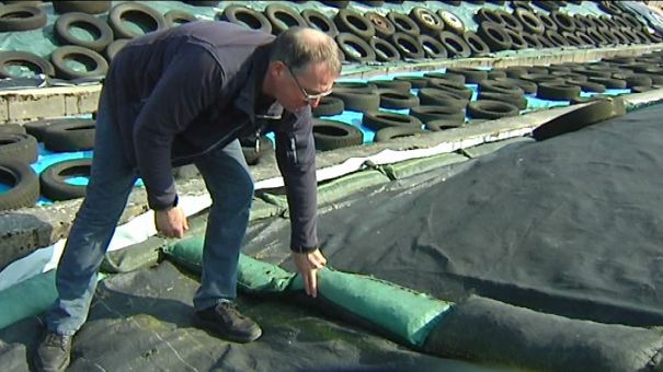 Recycler les pneus de silos