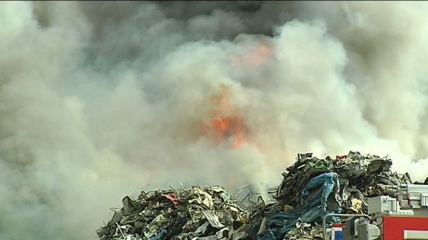 Incendie chez Ecore : le point sur la situation en fin d'après-midi