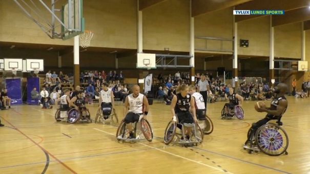 Basket : handibasket en démonstration à Arlon