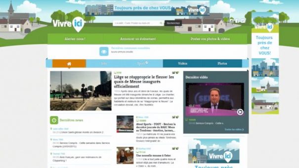 Vivreici.be le nouveau site d'infos régionales 
