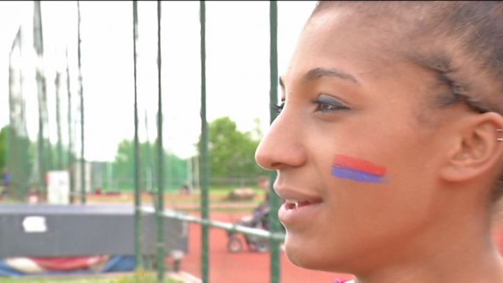 Athlétisme : Nafissatou THIAM aux Intercercles à Bertrix