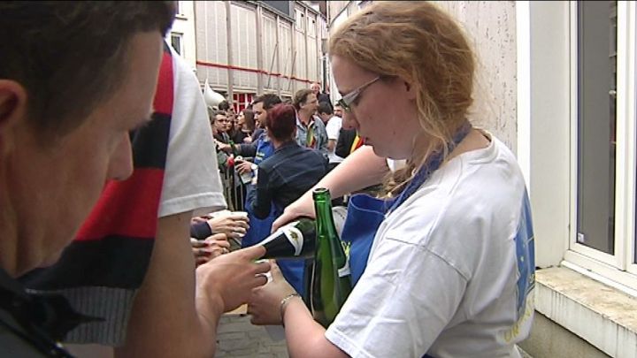 A Arlon, la fontaine au Maitrank coule depuis 61 ans !