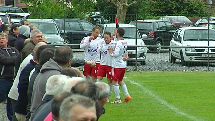 Football : 1/2 finale Coupe Province : Bomal - La Roche