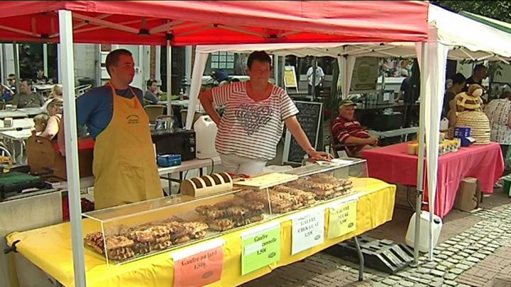 Les produits du terroir à l'honneur dans le piétonnier de Marche-en-Famenne