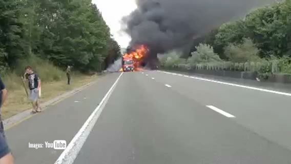 Accident à Wellin : la E411 bloquée pour réparation