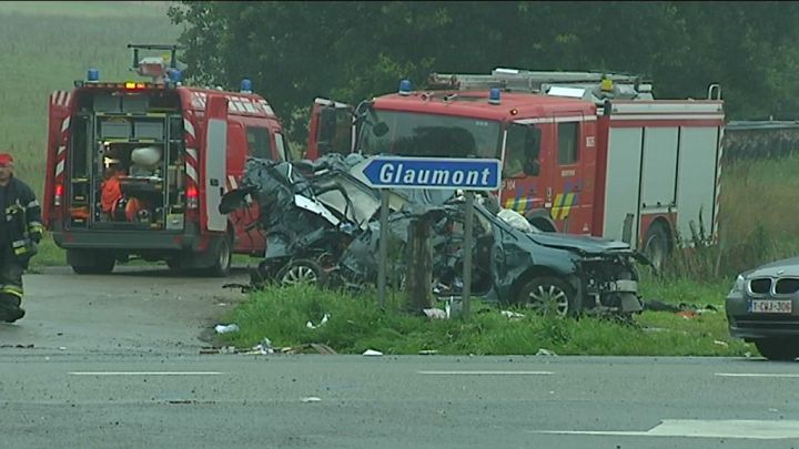 Deux Suédois perdent la vie dans un accident à Bertrix