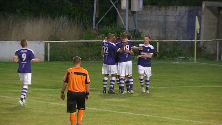 Football : les buts de la victoire d'Arlon sur Aywaille