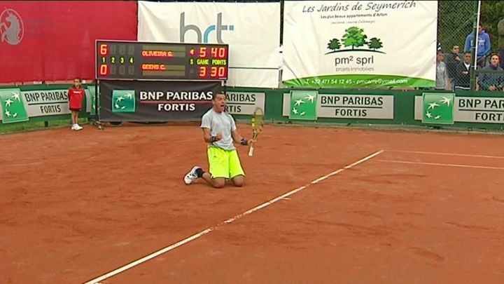 Tennis : finale belgo-portugaise à l'Open d'Arlon