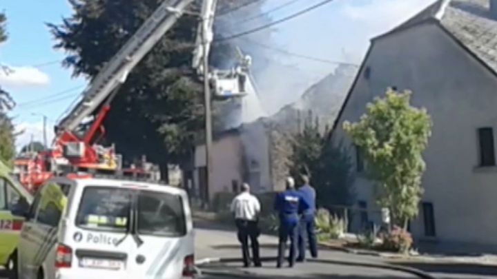 Tenneville, décès dans un incendie