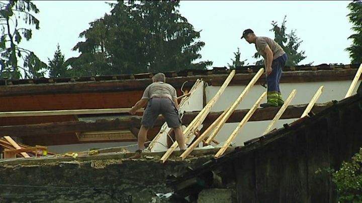 Grandmenil, les victimes de la tornade dédommagées