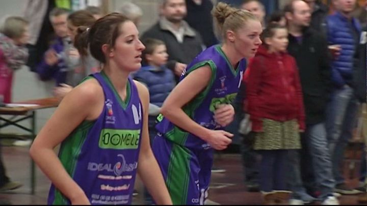 BASKET : Dames : 1/8es Cpe de B : Libramont  Spirou Monceau