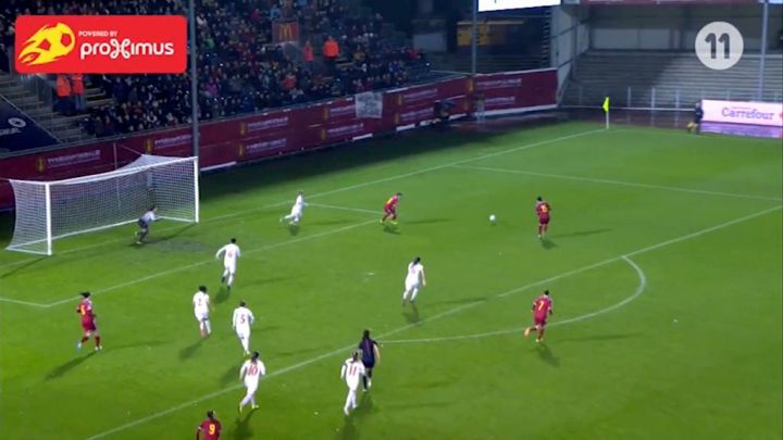 Football : Red Flames : Belgique-Serbie