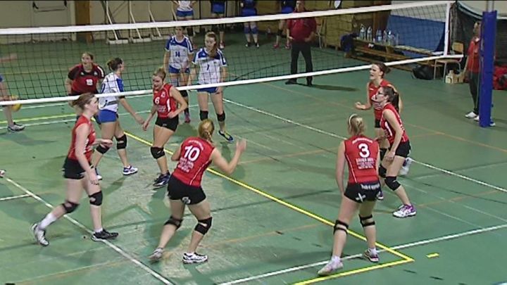 Volley : N3B Dames : Bouillon - Eupen