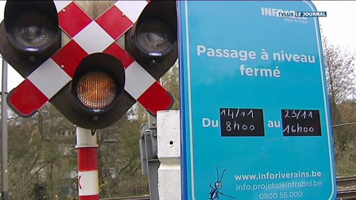 Fermeture du passage à niveau de Meix-dvt-Virton