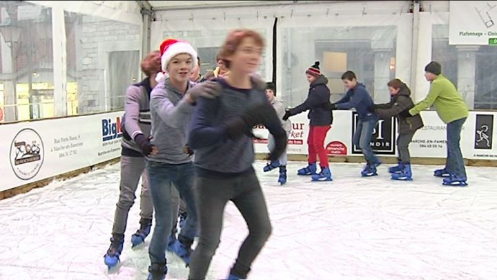 Les plaisirs de la glisse pour les Marchois