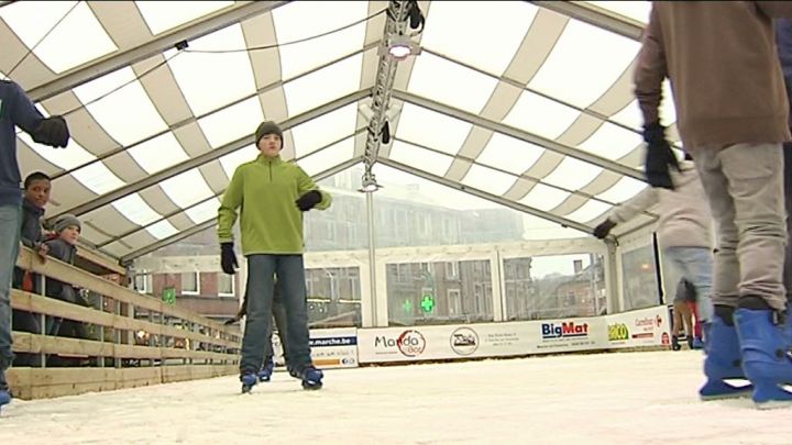 Glisse : une première patinoire pour Marche-en-Famenne