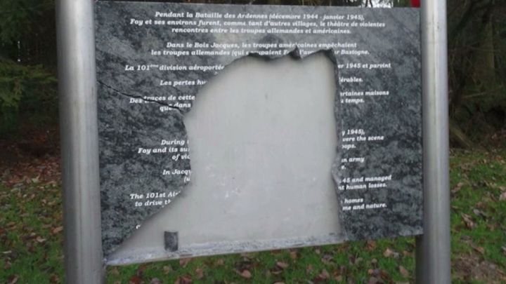 Le monument au GI's vandalisé pour la 4ème fois !