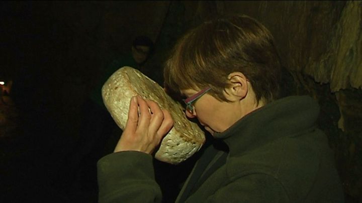 Voici les premiers fromages affinés dans les grottes de Hotton