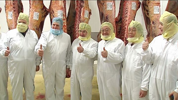 Bastogne : une délégation chinoise en visite chez Veviba