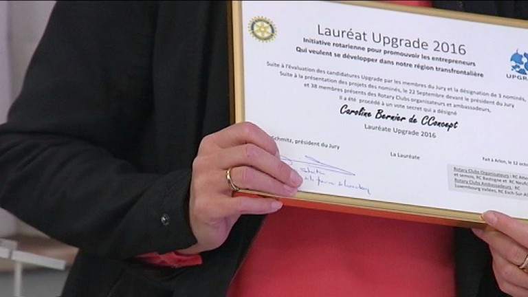 Upgrade : le prix des Rotary pour "l'entrepreneur de l'année"