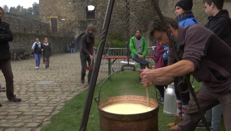 Bouillon : une première fête du fromage au château