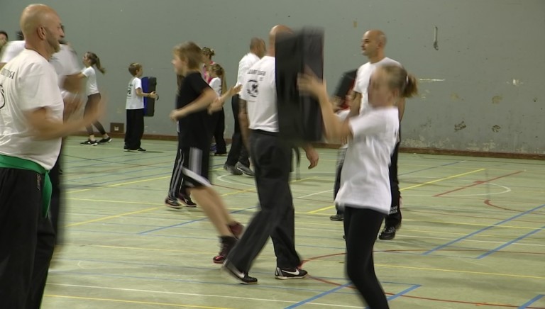 Krav Maga à Bastogne : enfants contre parents !