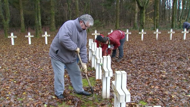 Luchy : des crocus en mémoire des soldats