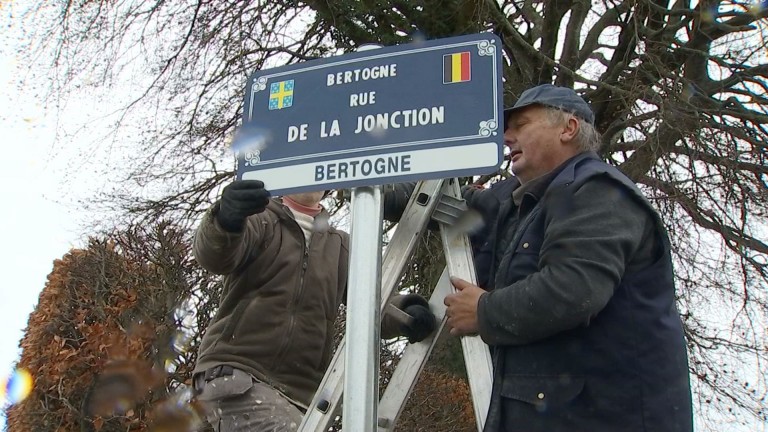 Bertogne : les plaques de rue font leur apparition