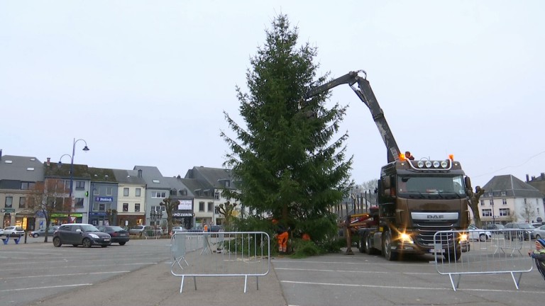 Florenville : le fier sapin de Noël