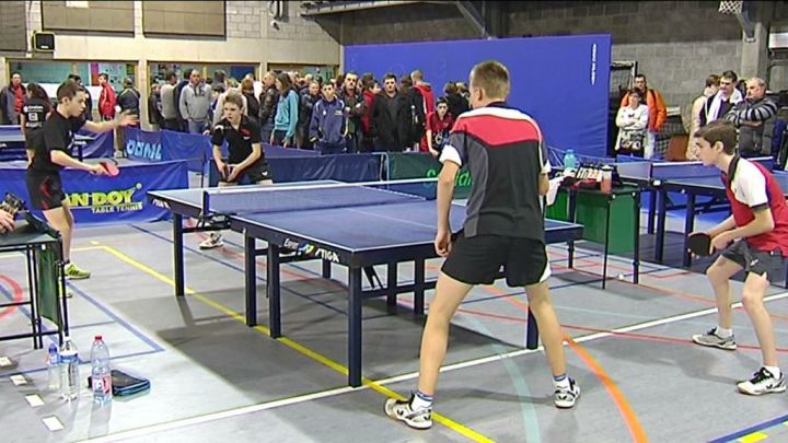 TENNIS DE TABLE : CHAMPIONNATS PROVINCIAUX JEUNES A BASTOGNE