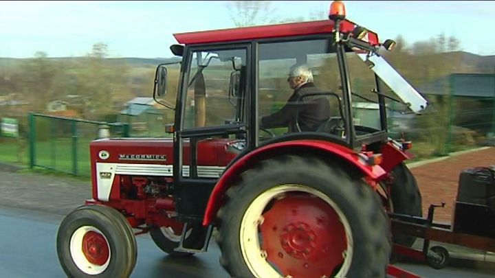 Le tour de Belgique en tracteur