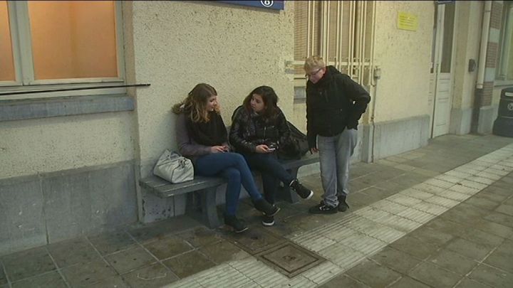 Guichet SNCB fermé l'après-midi