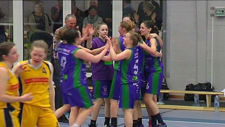 BASKET : ½ finale Coupe AWBB : Libramont  Ottignies