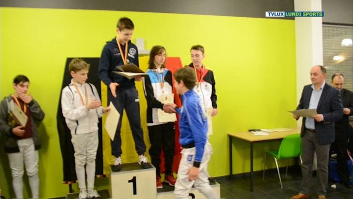 ESCRIME : 2 champions de Belgique à Hasselt