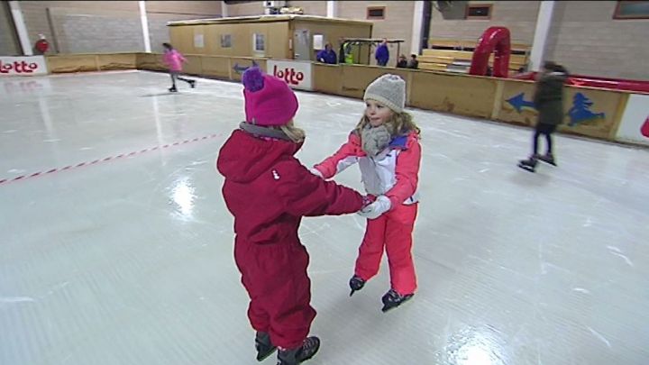 Des cours à Salm sur glace